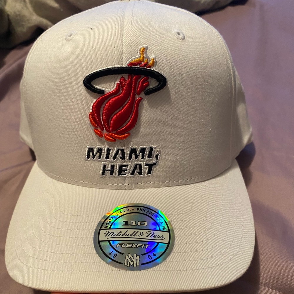 Mitchell&ness Miami Heat Flex fit
